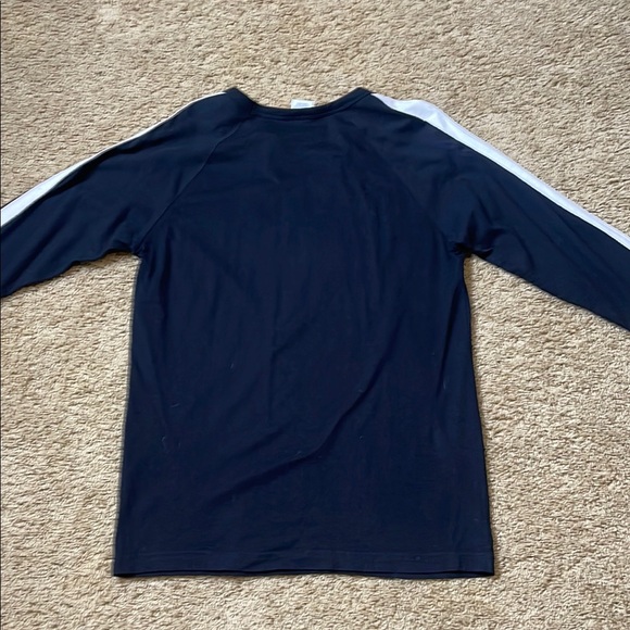 PINK Victoria's Secret Long Sleeve Tee Black and Green - Picture 5 of 5